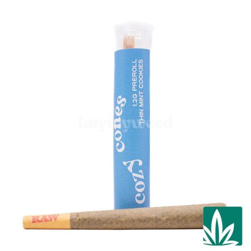 Cozy Cones Pre Roll Joints - Thin Mint Cookies 1.2g