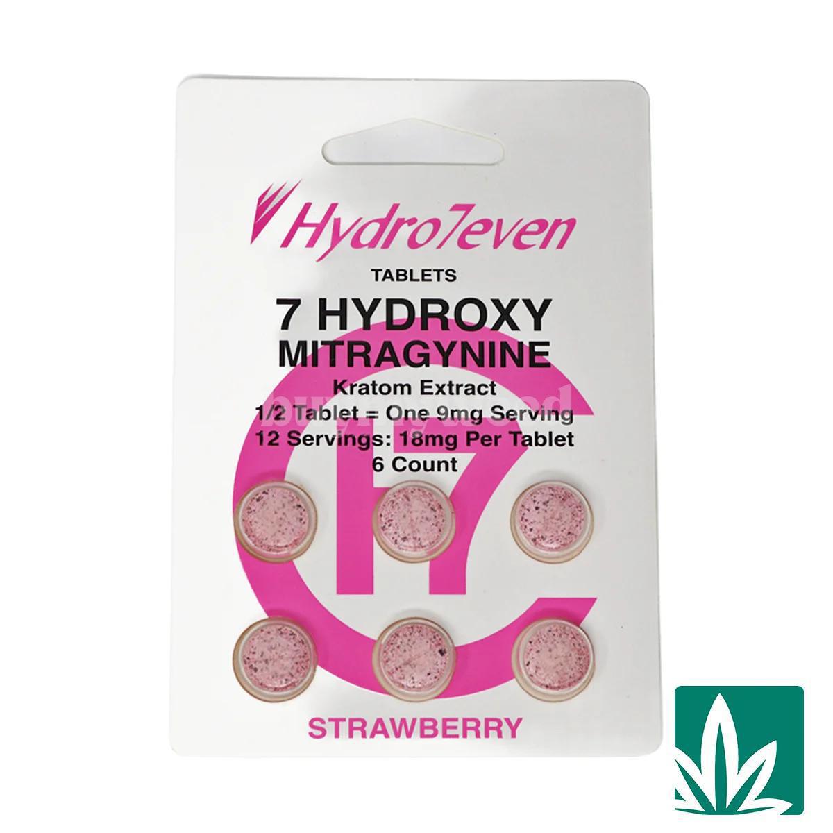Hydro7even Hydroxy 6ct Tablet – Strawberry