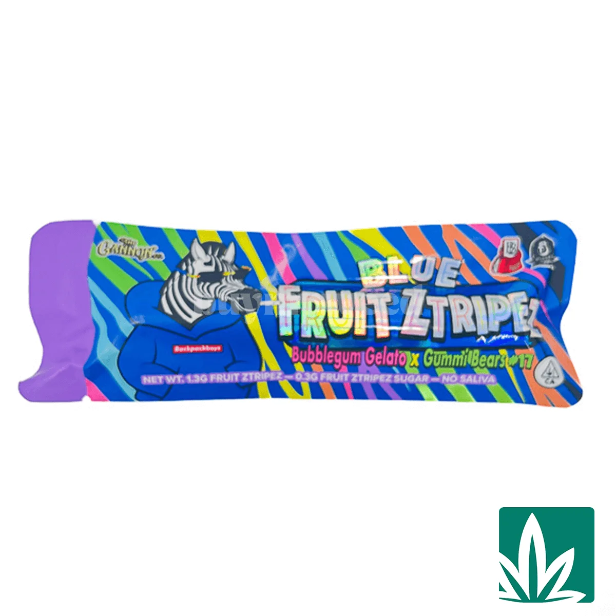 Backpack Boyz Cannon Co. - Blue Fruit Ztripez 1.3g