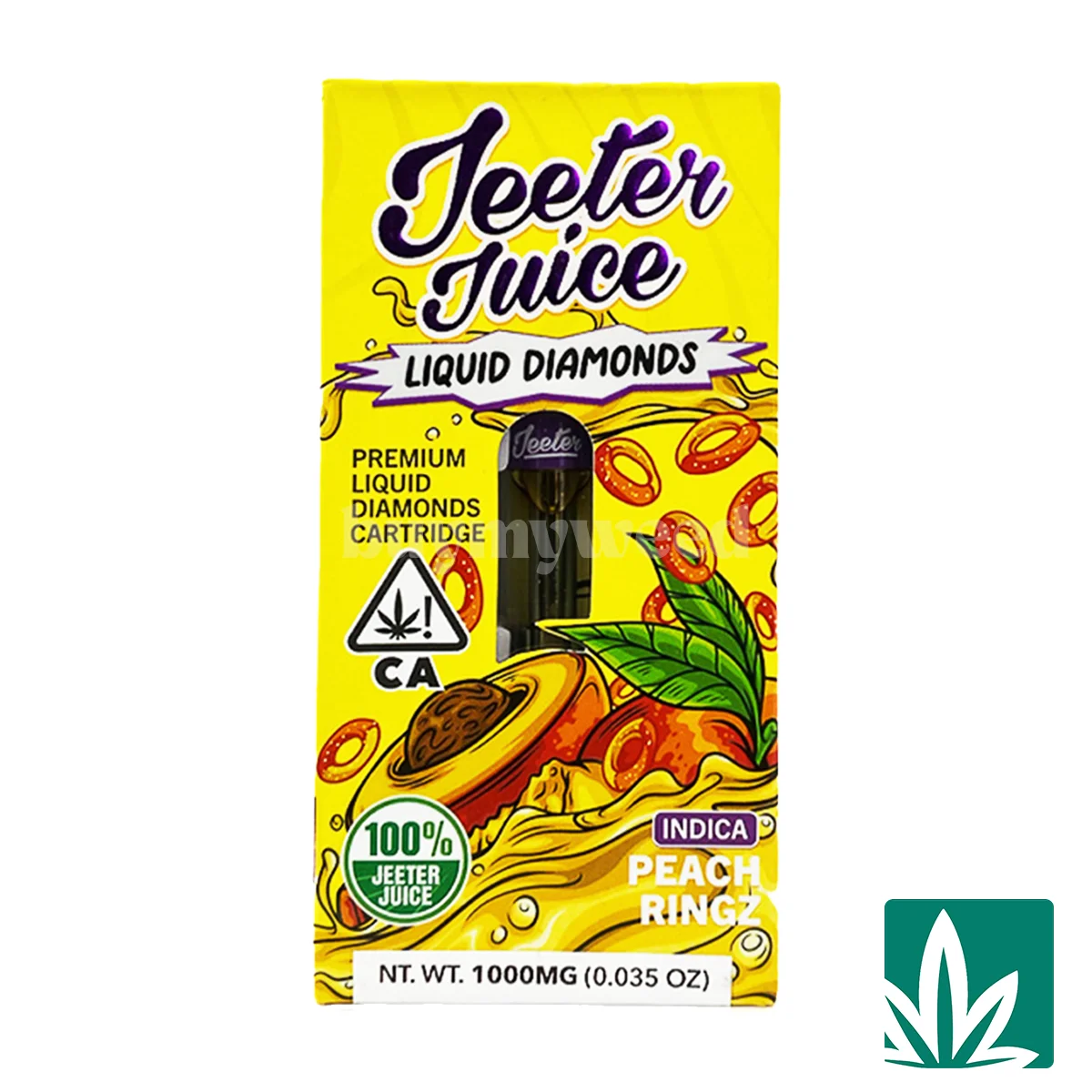 Jeeter Juice Carts - Peach Ringz 1g
