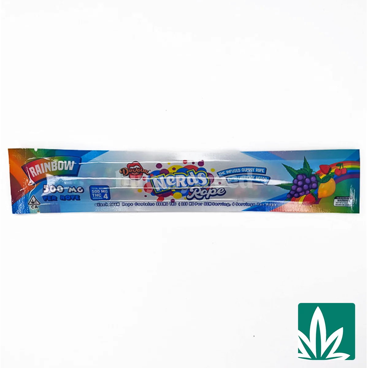 Devour Nerd Ropes (500mg) - Rainbow