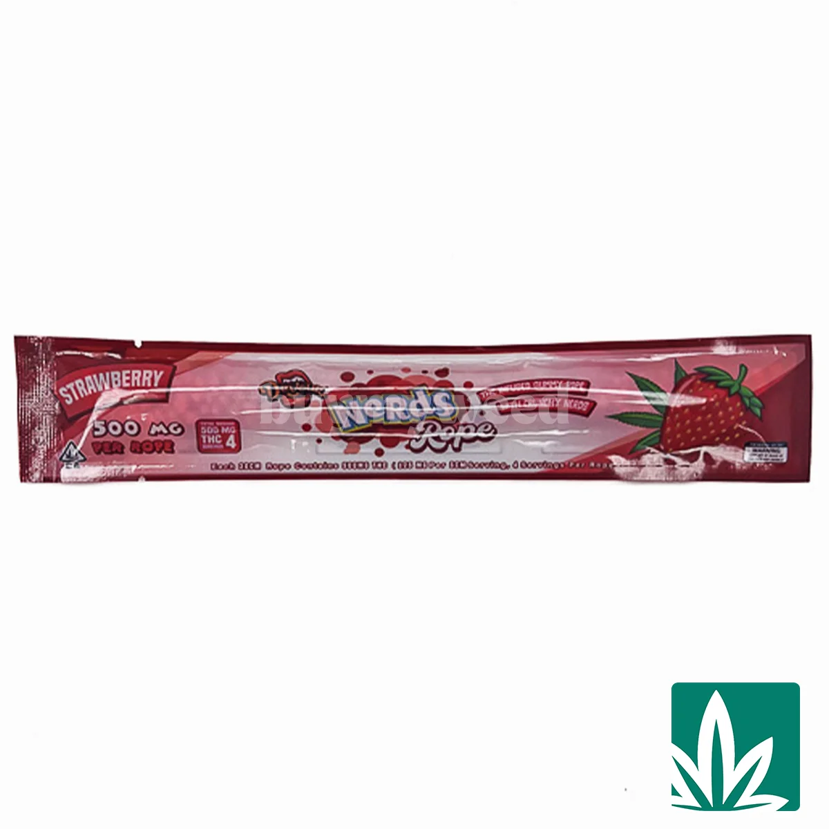 Devour Nerd Ropes - Strawberry 500mg