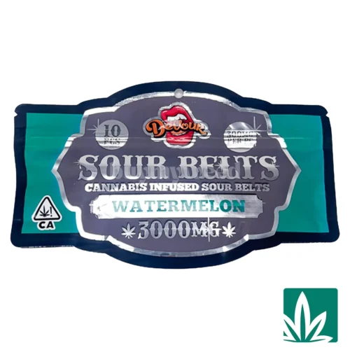 Devour Sour Belts - Watermelon 3000mg