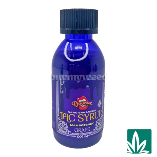Devour THC Syrup - Grape 1000mg