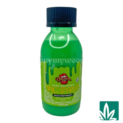 Devour THC Syrup - Strawberry Kiwi 1000mg