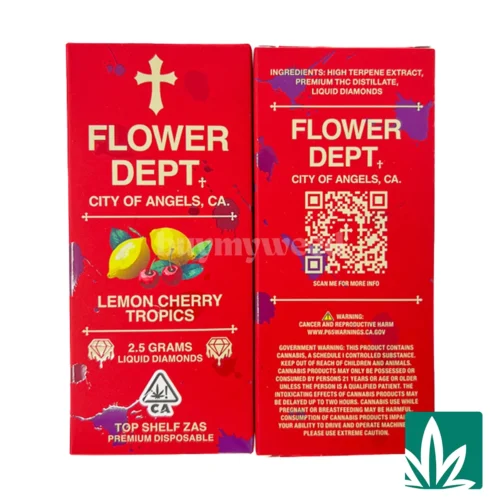 Flower Dept Liquid Diamond Disposable (2.5g) - Lemon Cherry Tropics