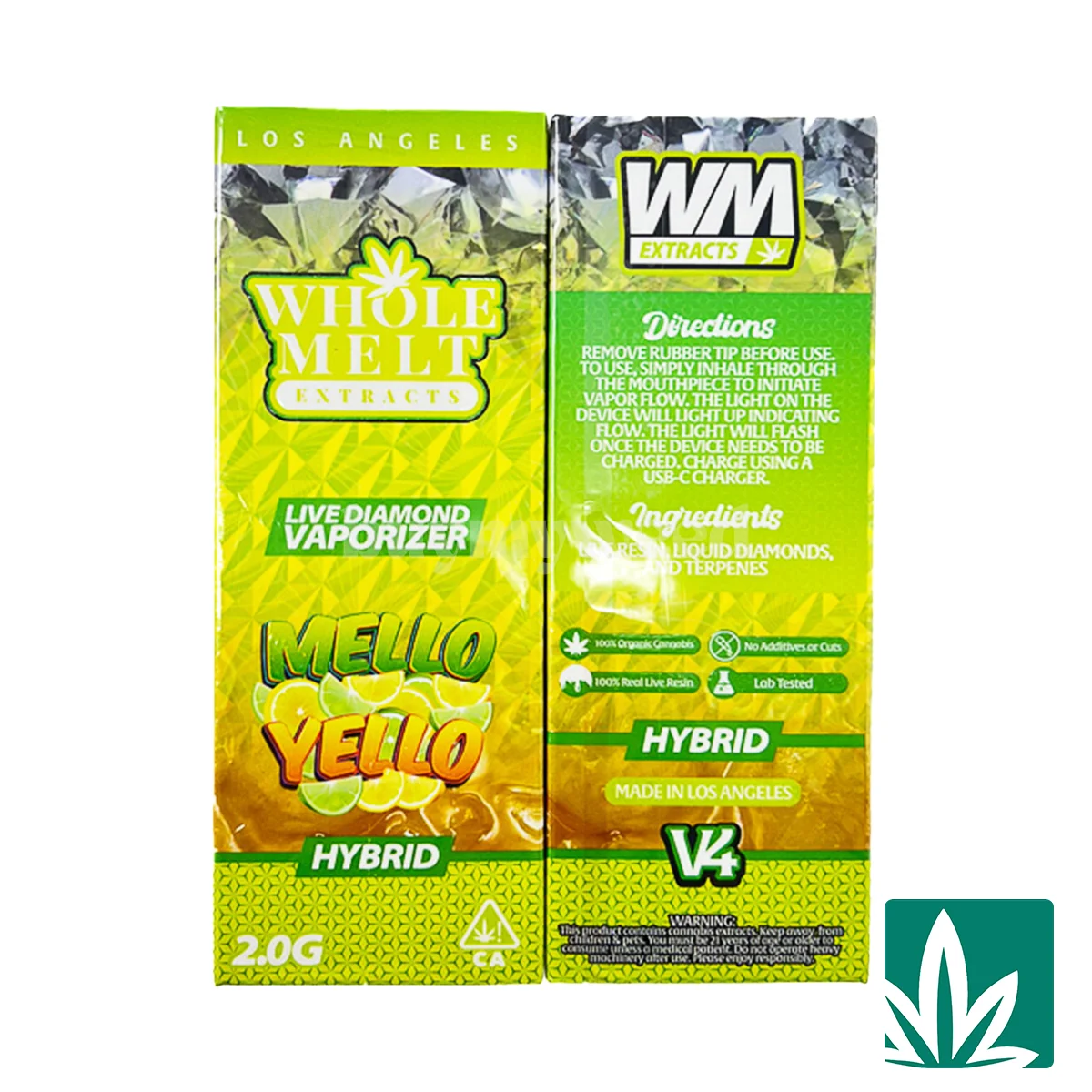 Whole Melts Live Diamond Disposable - Mellow Yellow 2g
