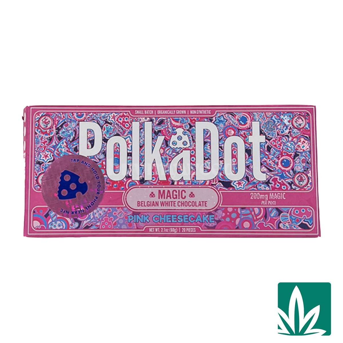 Polka Dot Shroom Bars - Pink Cheesecake 4g
