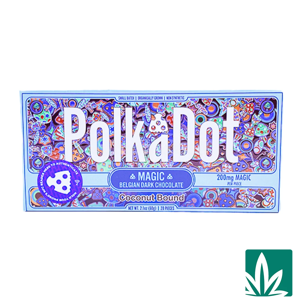 Polka Dots Magic Chocolate - Coconut Bound 4g