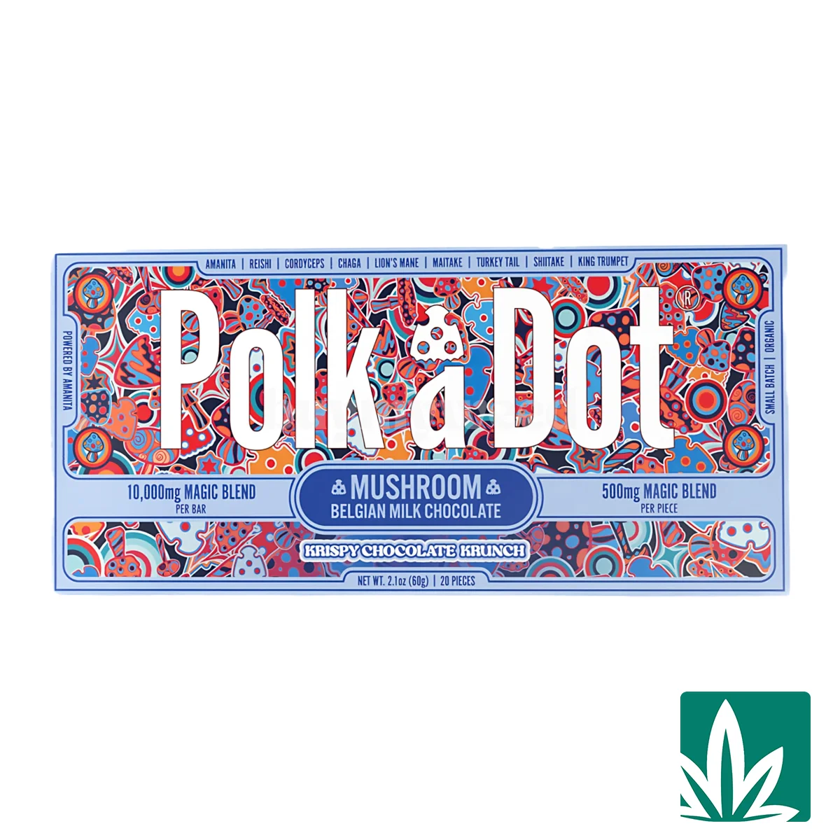 Polka Dots Magic Chocolate - Krispy Chocolate Crunch 4g