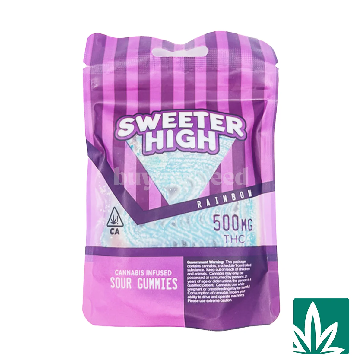 Sweeter High Gummies - Rainbow Belts 500mg