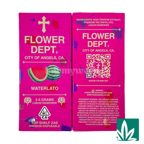 Flower Dept Liquid Diamond Disposable (2.5g) - Waterlato