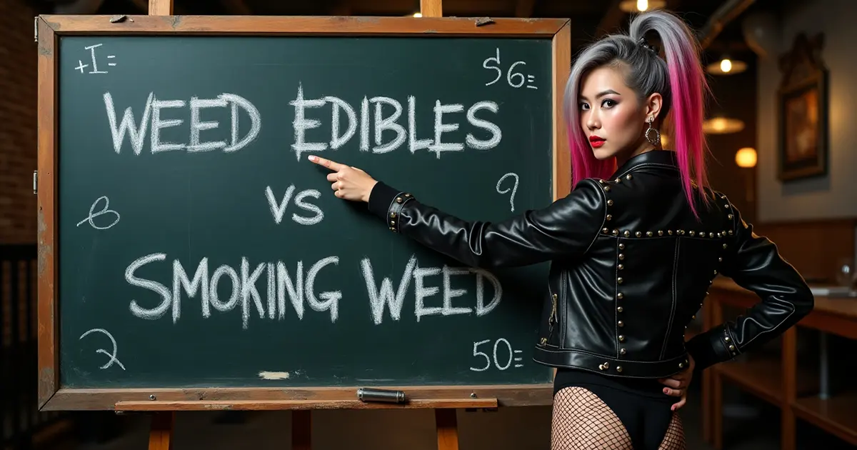 Weed Edibles vs Smoking Weed