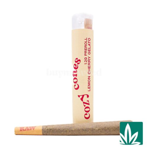 Cozy Cones Pre Roll Joints – Lemon Cherry Gelato 1.2g