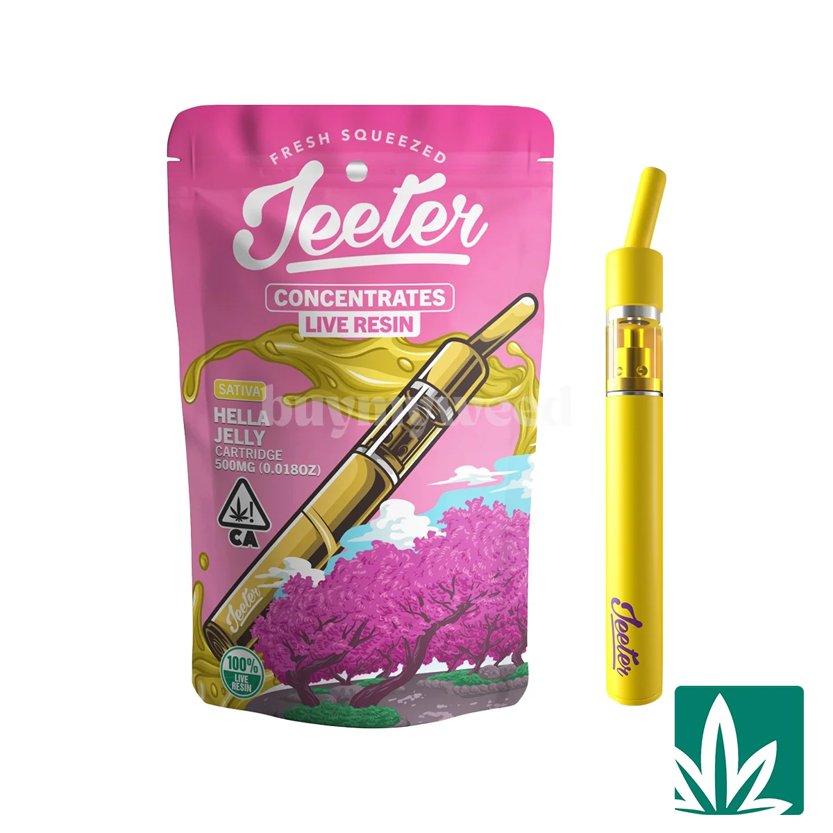 Jeeter Juice Live Resin Disposable (0.5g) – Hella Jelly