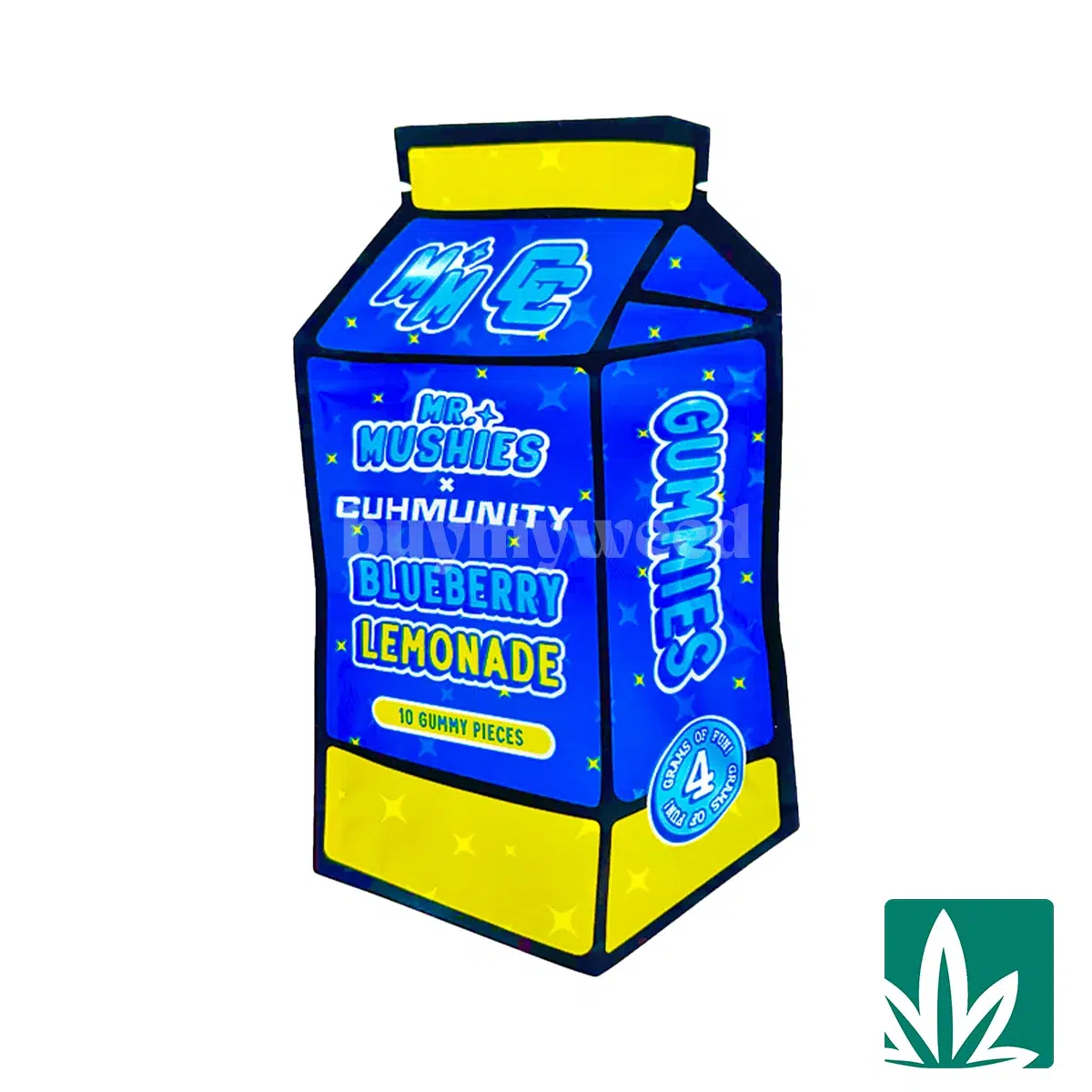 Mr Mushies Gummies (4g) - Blueberry Lemonade