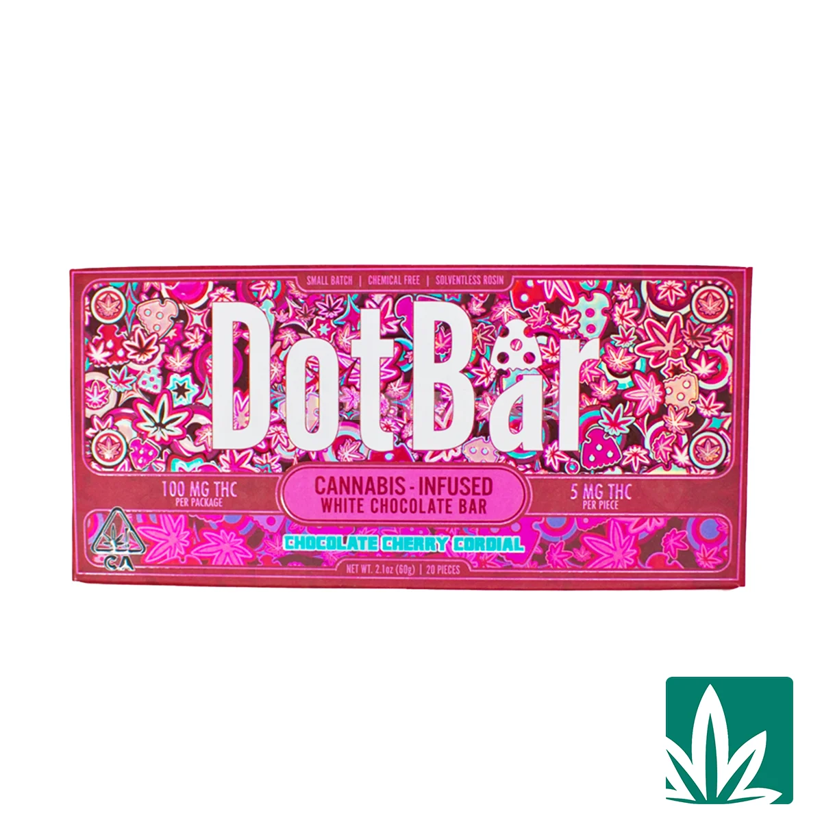 DotBar Rosin Choco Bar (100mg) - Chocolate Cherry Cordinal