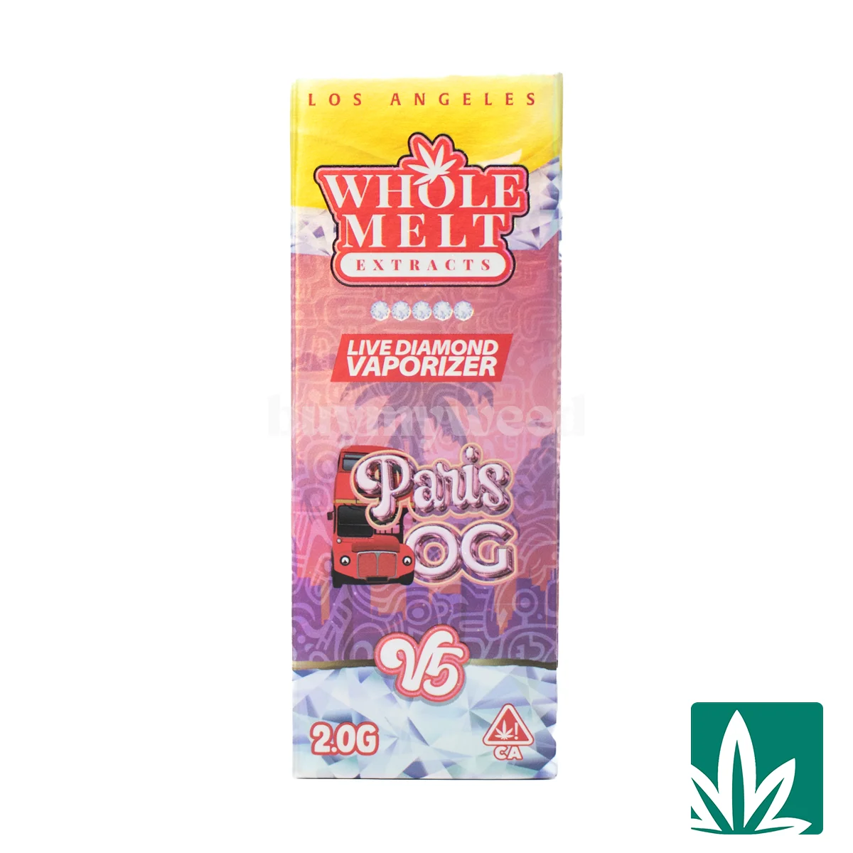 Whole Melts Live Diamond Disposable - Paris Og 2g