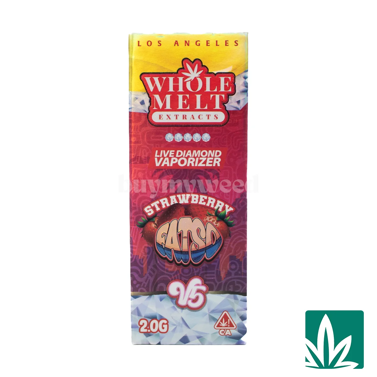 Whole Melts Live Diamond Disposable - Strawberry Fatso 2g