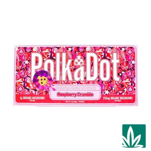 Polka Dots Magic Chocolate – Raspberry Crumble 5g