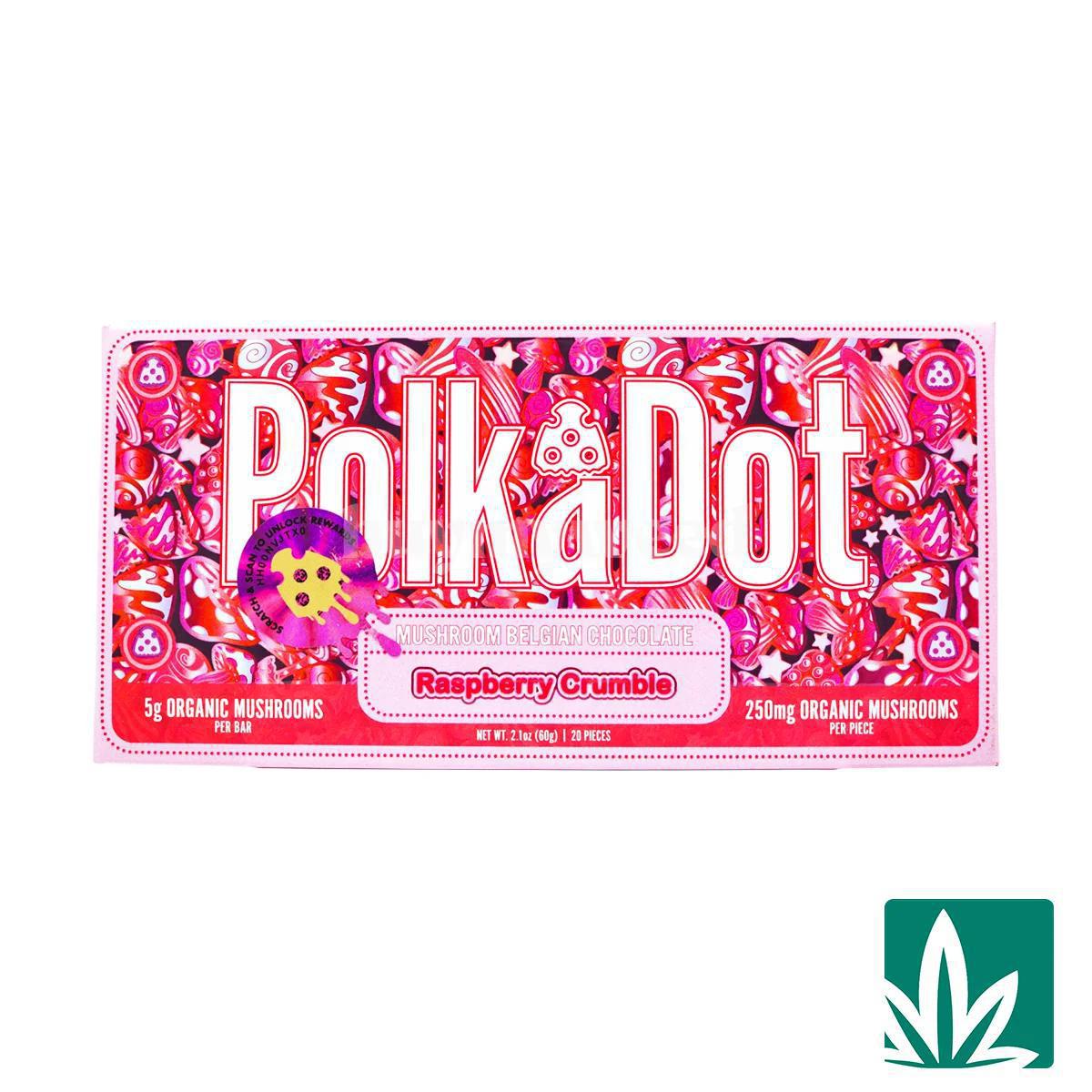 Polka Dots Magic Chocolate – Raspberry Crumble 5g