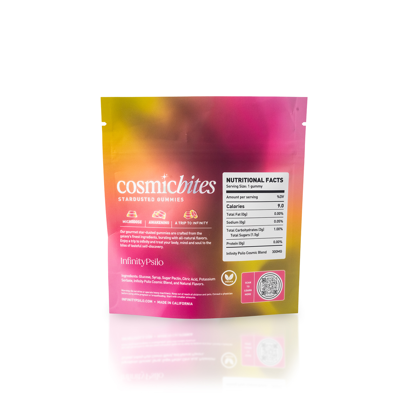Infinity Psilo Cosmic Bites (4.5g) - Pink Lemonade - Image 3