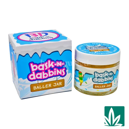 Alternative view of Bask n Dabbins Live Resin Baller Jar