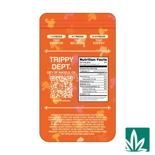Alternative view of Trippy Dept (4g) Nano Gummy - Mango