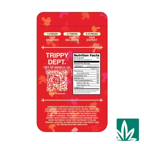 Alternative view of Trippy Dept (4g) Nano Gummy - Strawberry Lemonade