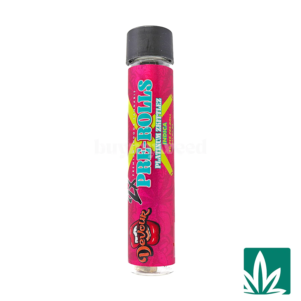 Devour Pre Rolls (2g) - Platinum Zkittlez