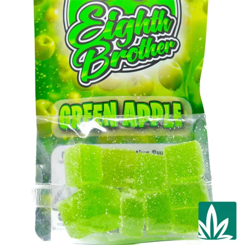 Eighth Brother Gummies (100mg) - Green Apple - 1