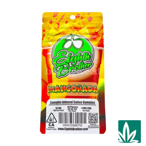 Eighth Brother Gummies (100mg) - Mangonada - 2