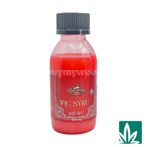 Devour THC Syrup (1000MG) - Cherry