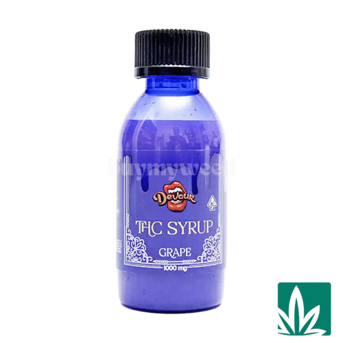 Devour THC Syrup (1000mg) - Grape