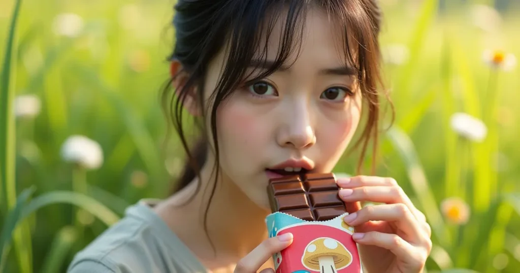 Polkadot Mushroom Chocolate Bars The Psychedelic Trend Explained