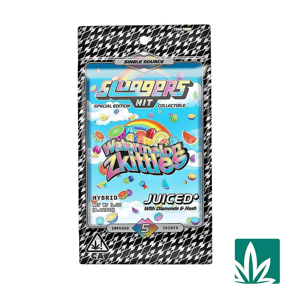 Sluggers Hit- Watermelon Zkittles