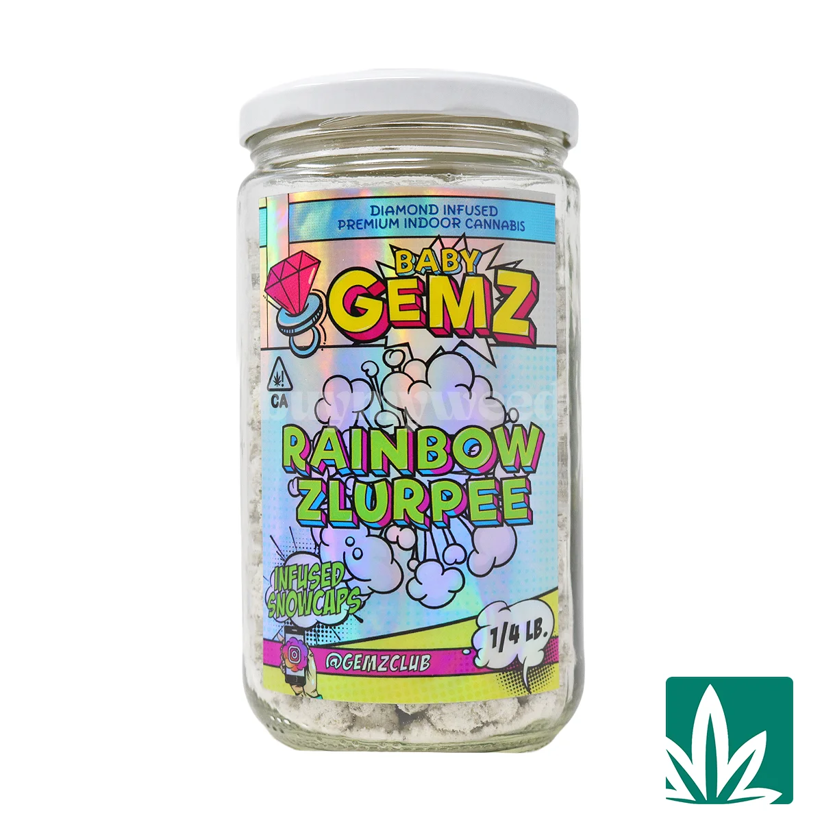 Baby Gemz (3.5g) - Rainbow Zlurpee