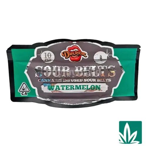 Devour Sour Belts (3000mg) – Watermelon