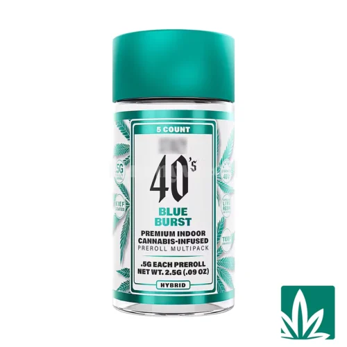 STZY 40's Pre roll Joints (2.5g) - Blue Burst
