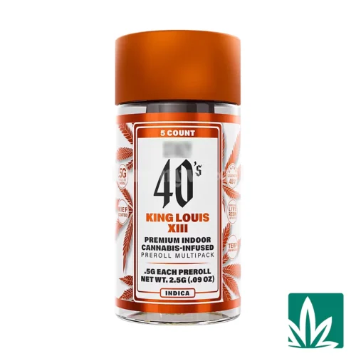 STZY 40's Pre roll Joints (2.5g) - King Louis XIII
