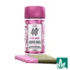 STZY 40's Pre roll Joints (2.5g) - Pink Acai