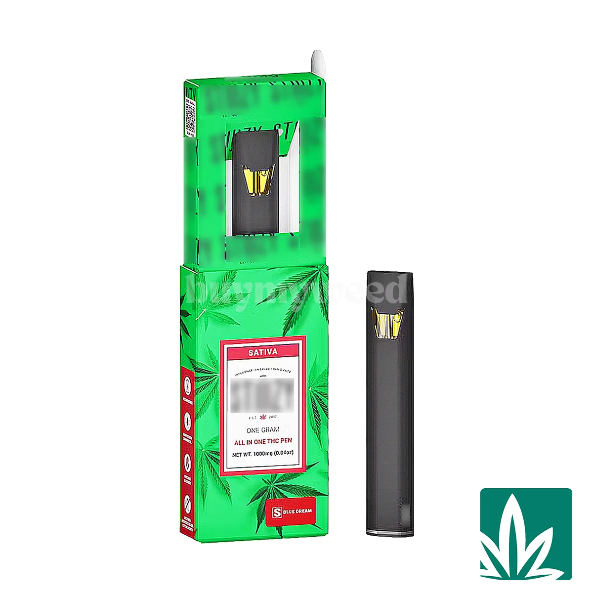 STZY Vape All in One (1g) - Blue Dream