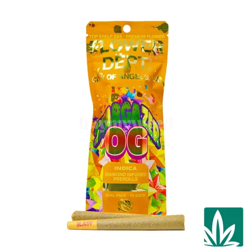 Flower Dept Diamond Infused Prerolls (2g) - Stargazer OG