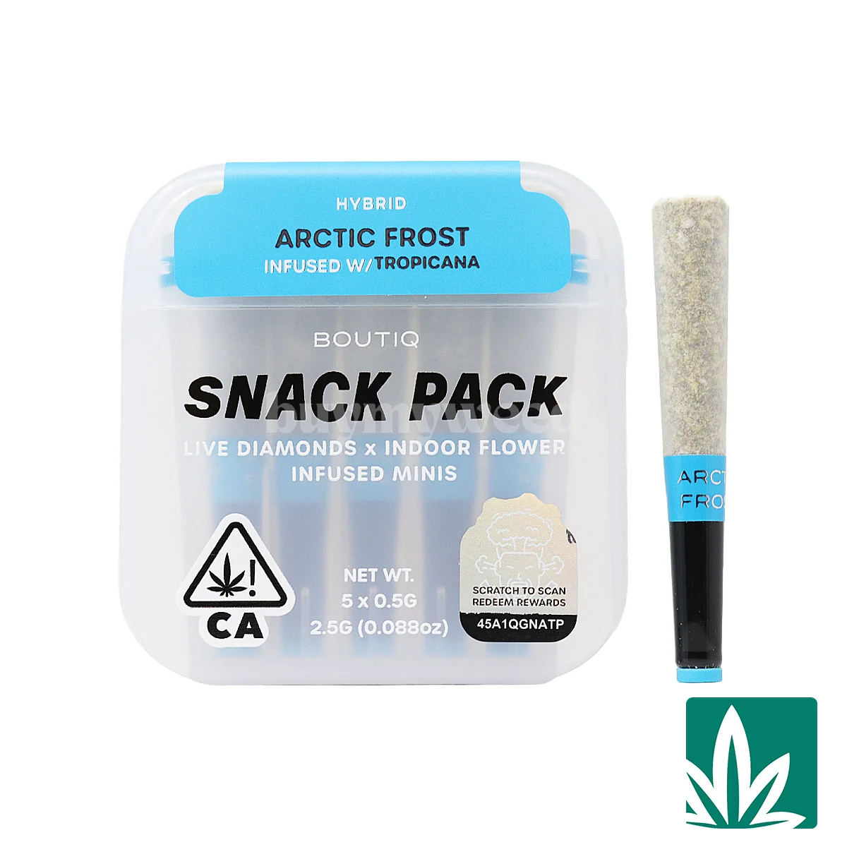 Boutiq Snack Pack (2.5g) - Arctic Frost