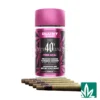 STZY .5G 40's Infused Mini Blunts 5 Pack (2.5g) - Pink Acai