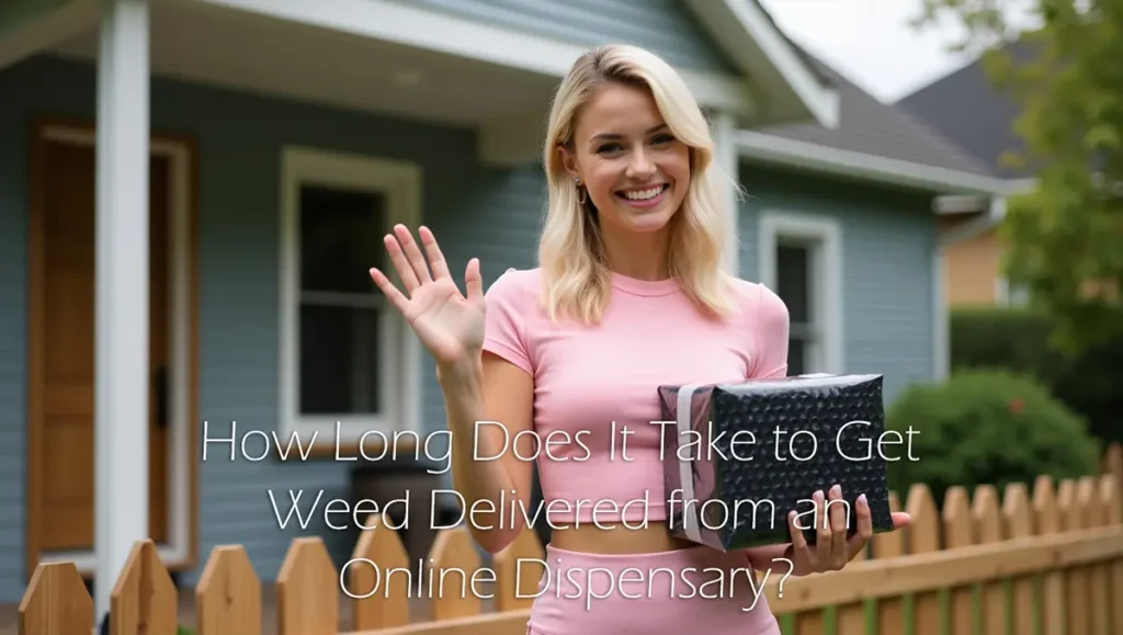 How Long Does It Take to Get Weed Delivered from an Online Dispensary