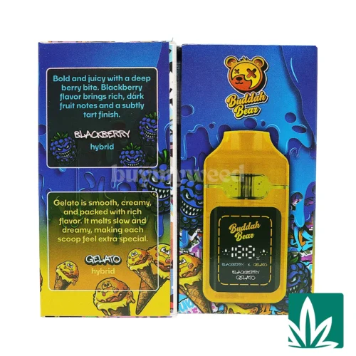 Buddah Bear Sugar Diamond Dispo (3g) - Blackberry Gelato - 2
