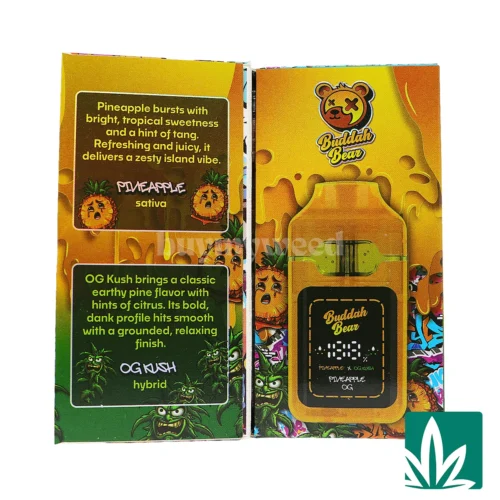 Buddah Bear Sugar Diamond Dispo (3g) - Pineapple OG - 2