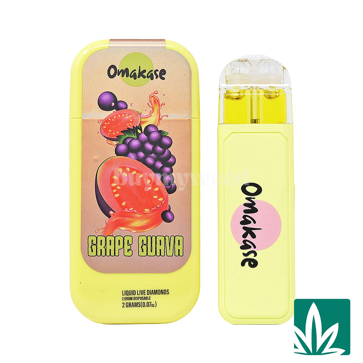 Omakase Liquid Live Diamond Dispo (2g) - Grape Guava
