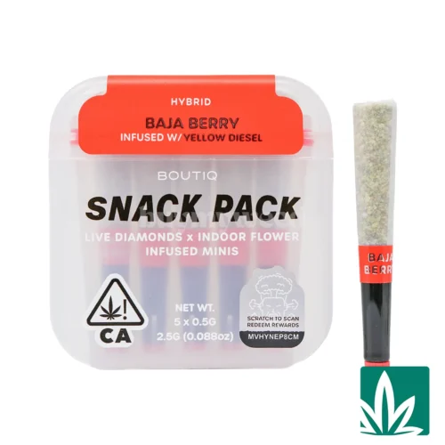 Boutiq Snack Pack (2.5g) - Baja Berry